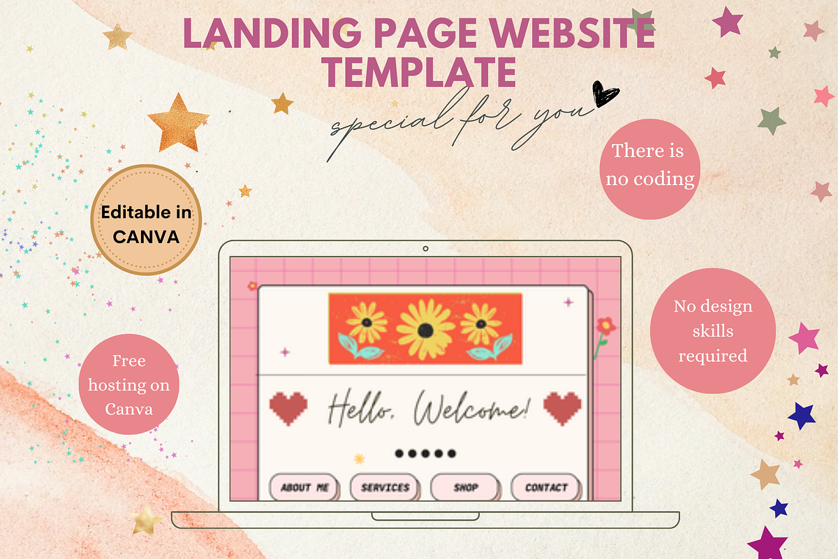 Landing Page Website for Coaches, a Landing Page Template by bellaROSEworkshop (Photo 6 of 10)