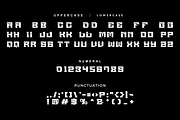 Nogiw Rimen - Futuristic Font, a Sans Serif Font by Iqsiart Studio (Thumbnail 4 of 8)