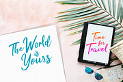 Milea - Handwritten Brush Font Duo, a Script Font by Weape Studio (Thumbnail 3 of 8)