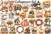 Cottagecore Fall Clipart, a Seasonal Illustration by CitraGraphics (Thumbnail 1 of 6)