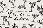 Halloween Clipart Bundle, Spooky Set, a Seasonal Illustration by The October Creative (Thumbnail 4 of 13)
