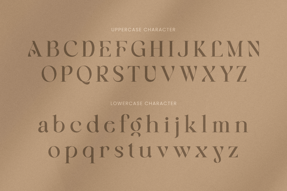 Emira - Unique Luxury Logo Font, a Serif Font by Sensatype (Photo 10 of 12)