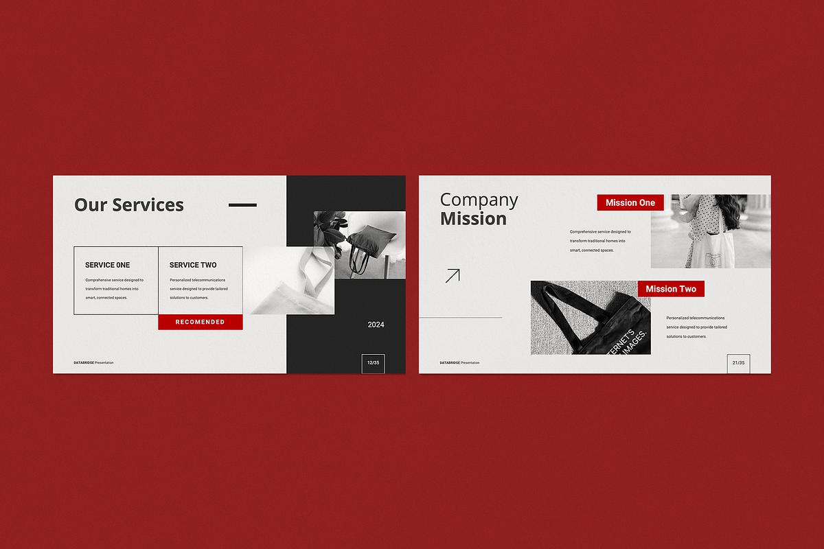 Databridge Pitch Deck - Powerpoint, a Presentation Template by Surotype (Photo 8 of 10)