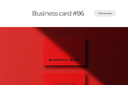 Business Card Mockup Template Bundle, a Business Card Template by PrintPixel (Thumbnail 9 of 104)