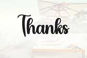 Vacation | Script Font, a Handwritten Font by Scratchones (Thumbnail 9 of 9)
