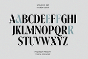 Moren - Modern Serif Family Font, a Serif Font by Yukita Creative (Thumbnail 11 of 16)