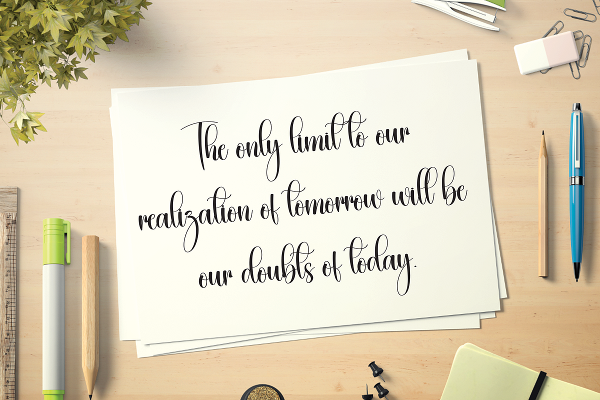 Someday | Script Font, a Handwritten Font by Scratchones (Photo 3 of 9)