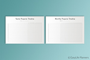 Project Planner A4 Size