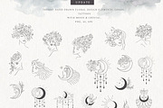 UPDATE! Mystical Moon Trendy Designs, a Decorative Illustration by Designwork (Thumbnail 5 of 23)