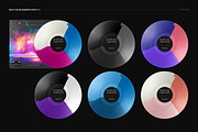 Vinyl Record & Cover Mockup Set, a Merchandise Mockup by creatsy5 (Thumbnail 45 of 54)