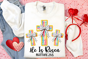 He is risen Christian Easter PNG, an Illustration by Canvas Craft (Thumbnail 6 of 7)