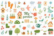 My Garden Vector Design Kit, a Seasonal Illustration by Artspace (Thumbnail 1 of 6)