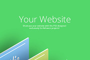 Behance Website Showcase Template, a Websites & App Template by PitchStock (Thumbnail 2 of 3)
