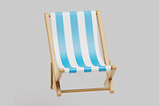 Beach Chair, an Object 3D Model by fahad121 (Thumbnail 1 of 6)
