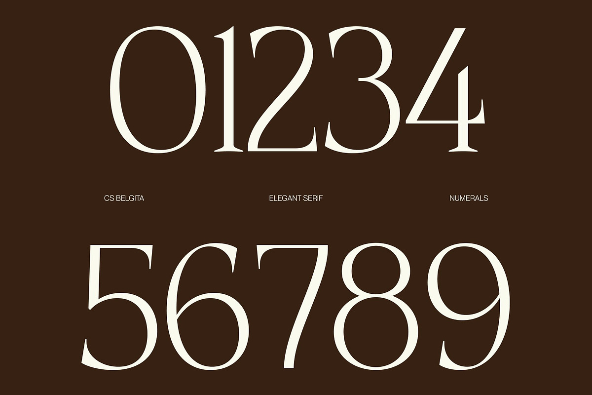 CS Belgita – Elegant Serif Font, a Serif Font by Craft Supply Co. (Photo 5 of 8)