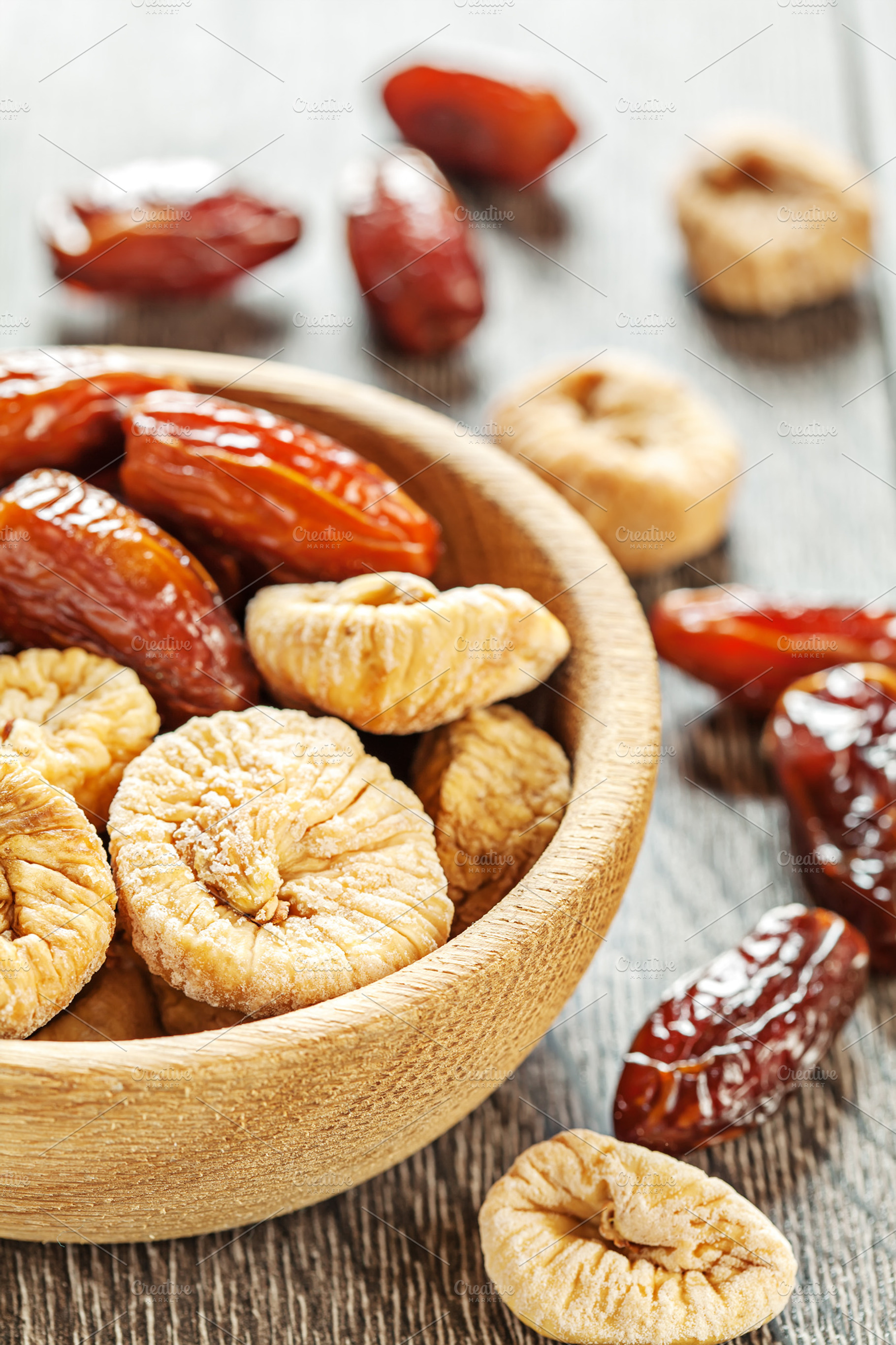 Dates And Figs Dried Fruits