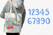 Carrymom font, a Handwritten Font by JJuta (Thumbnail 5 of 5)