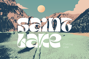 TANAMERA Psychedelic Font