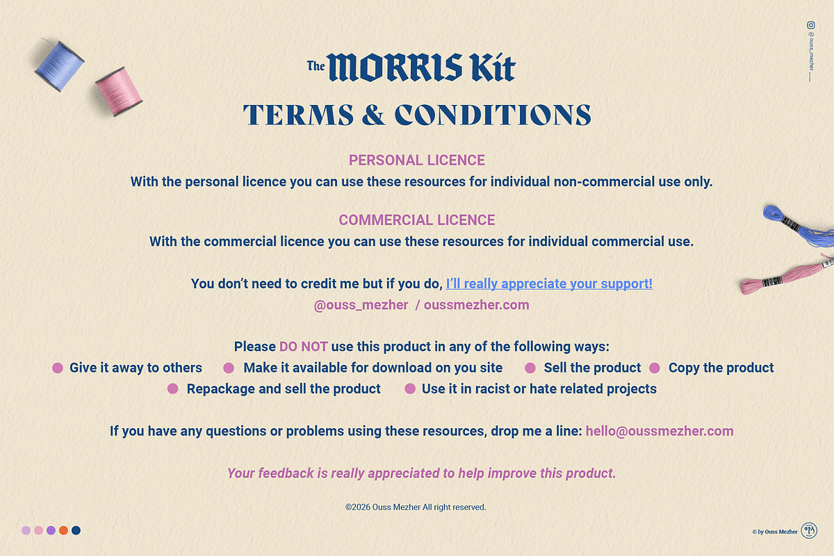 The Morris Kit, a Layer Style Add-On by Ouss Mezher (Photo 7 of 8)