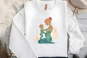 Boho Mothers Day Clipart, an Illustration by DreamCafeArt (Thumbnail 6 of 6)