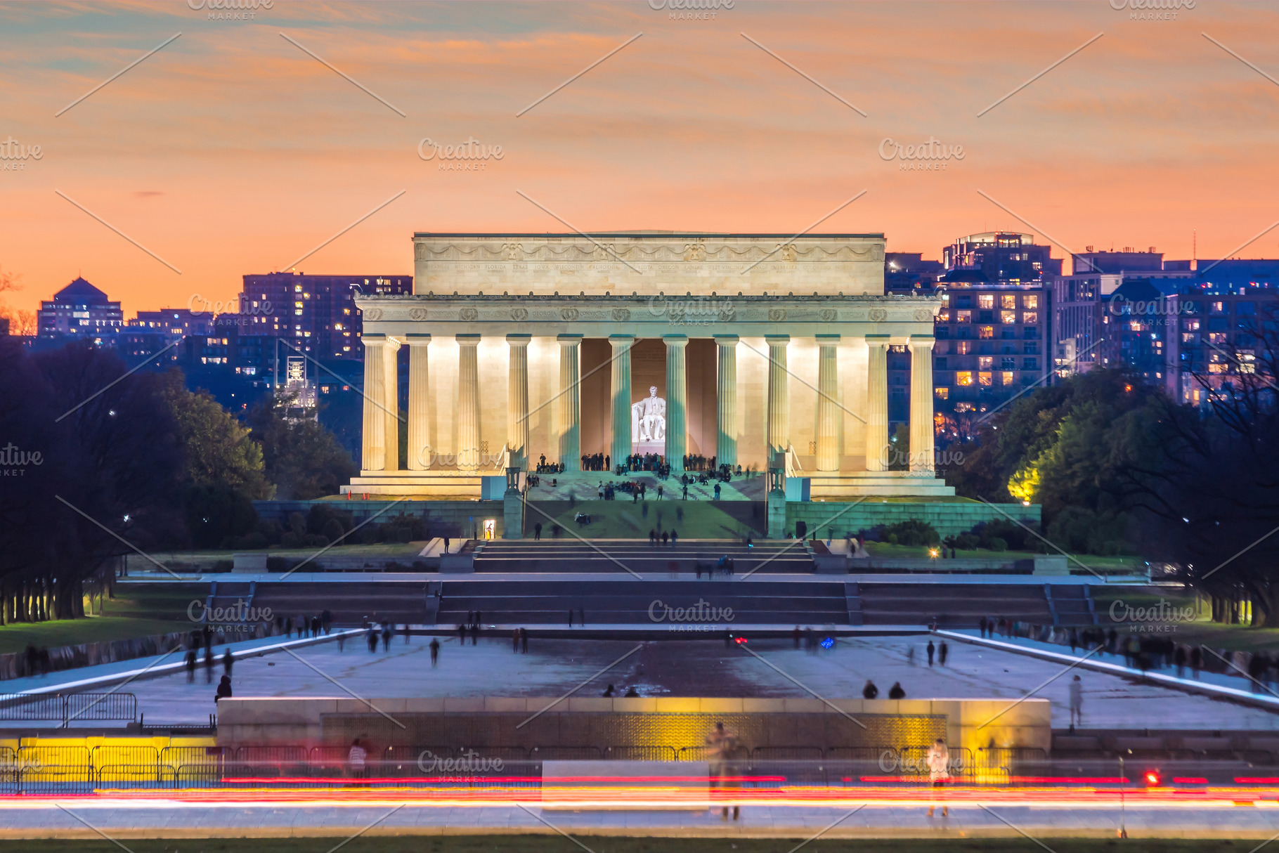 Abraham Lincoln Memorial in Washington, D.C. United States, an Architecture Photo by f11photo