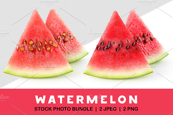 Watermelon Pieces
