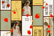 Organic Meadow Strawberries, an Object Graphic by line & plane (Thumbnail 2 of 7)