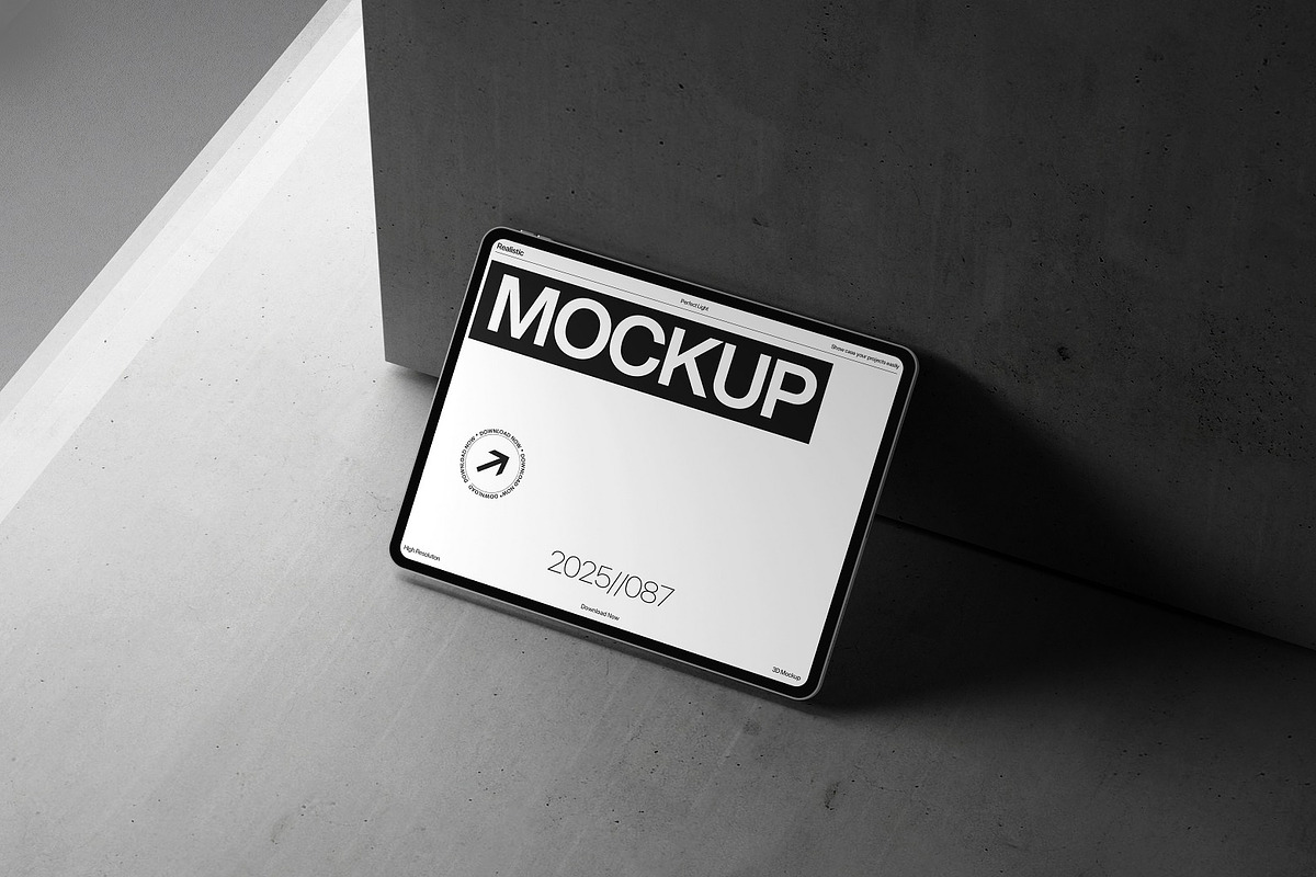Tablet Screen Mockup, an iPad Mockup by kreatifreya (Photo 11 of 11)