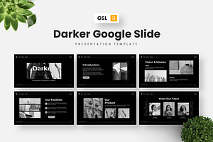 Darker - Google Slide Templates