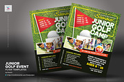 Junior Golf Event Flyer Templates, a Flyer Template by kinzi21 (Thumbnail 4 of 4)