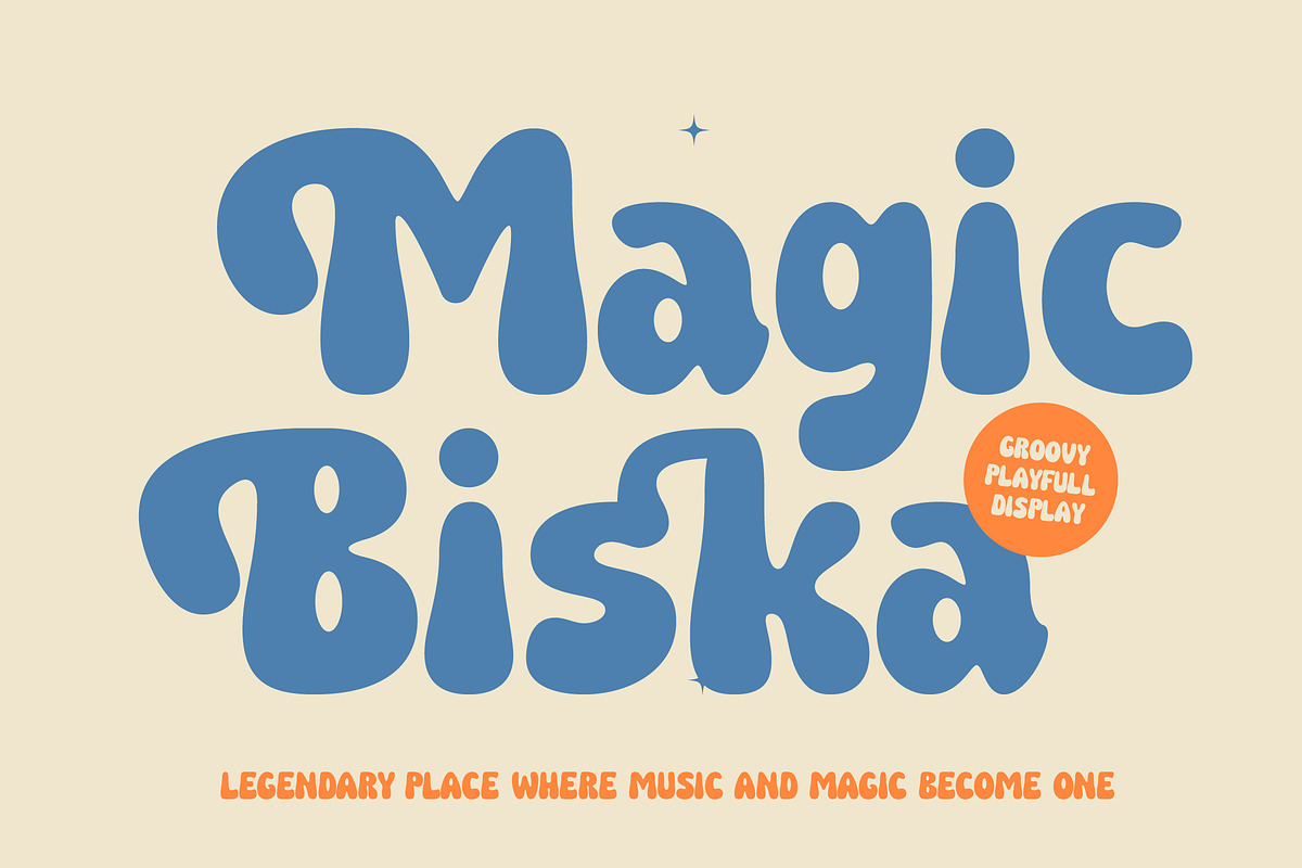 Queen Wosha Groovy Display Font, a Serif Font by timelesstype.co (Photo 8 of 20)