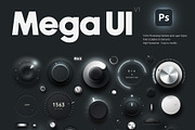 Knobs and Wheels - Mega UI V1, an UI Kit Template by Giallo (Thumbnail 4 of 5)