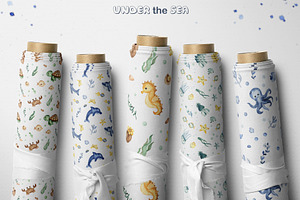 Under The Sea Watercolor Collection