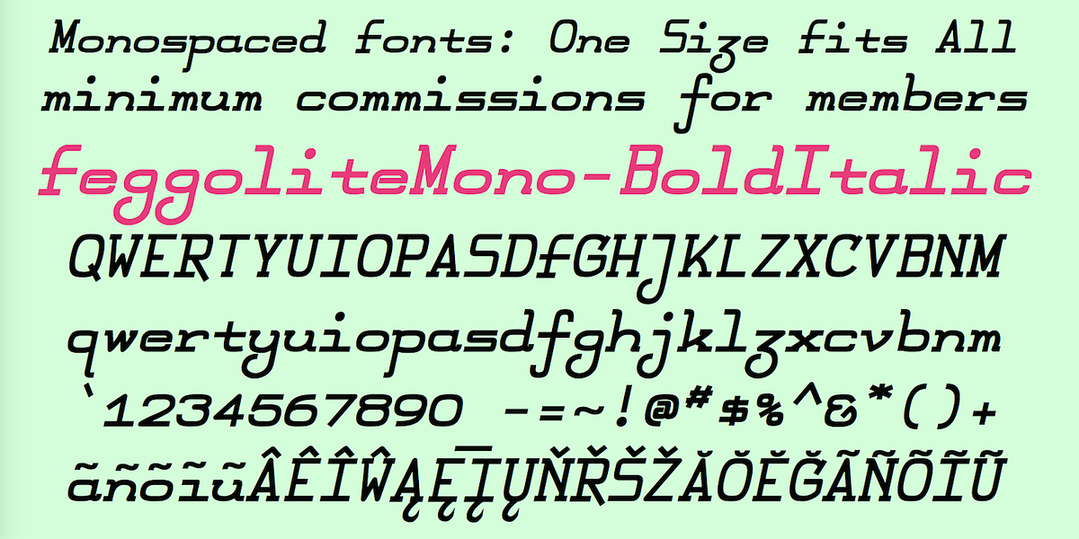 FeggoliteMono, a Slab Serif Font by Ingrimayne Type (Photo 11 of 14)