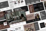 Raxa : Business Pitch Google Slides, a Presentation Template by Punkl Camp (Thumbnail 1 of 16)