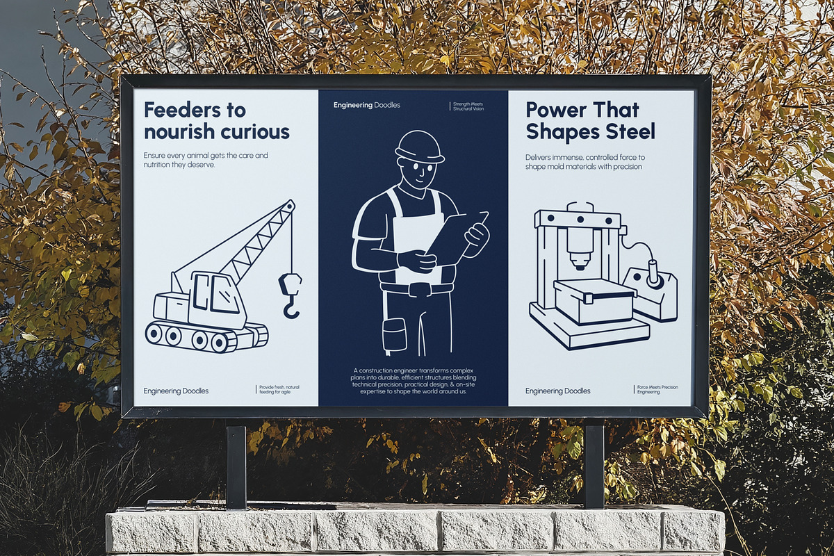 Engineering Doodle Icon Set, an Outline Icon by Vectors Market (Photo 4 of 8)