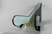 Escalator HD 3D model, an Architecture 3D Model by Zver (Thumbnail 2 of 4)