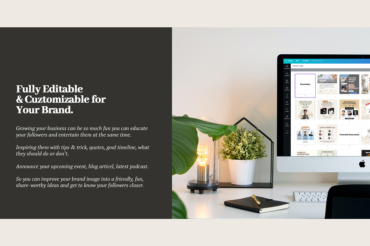 Financial Planning Instagram CANVA, a Social Media Template by Analogi Studio (Photo 15 of 24)