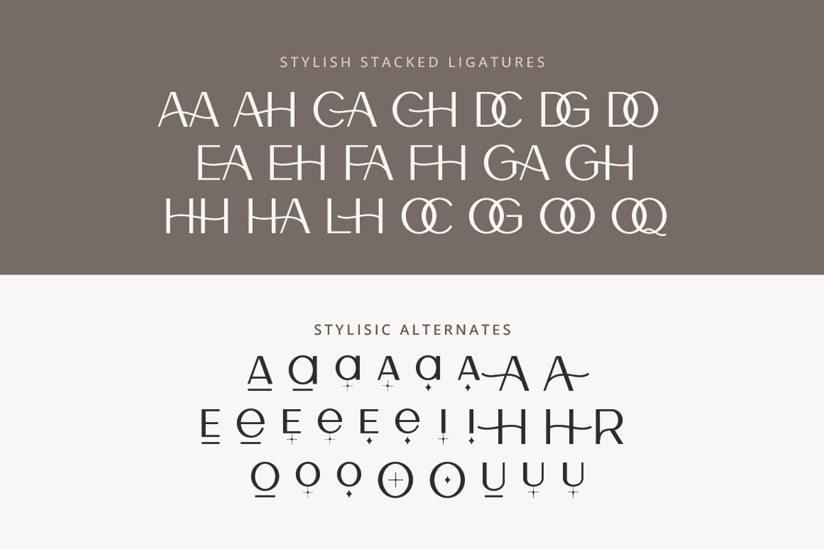 Lamora – Luxury & Modern Logo Font, a Sans Serif Font by Typebae (Photo 10 of 12)