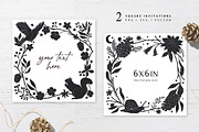 Woodland Wonders: 2 in 1 Graphic Set, a Decorative Illustration by rouxsupplyco (Thumbnail 11 of 32)