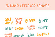 Retro Modern Hippy Logo Kit, a Branding & Logo Template by Forth and Wild (Thumbnail 7 of 16)