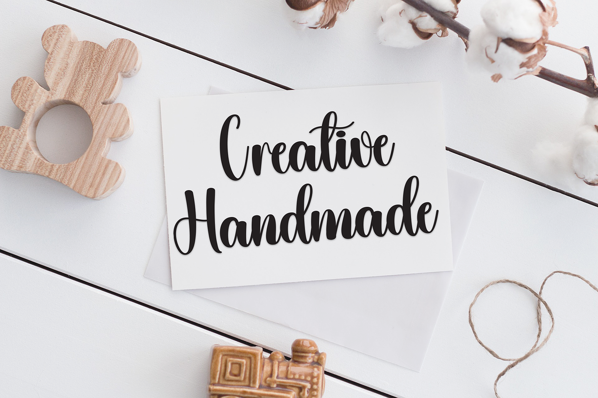 Notebook | Script Font, a Handwritten Font by Scratchones (Photo 6 of 8)