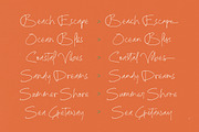 Salt Waves Modern Handwritten Font, a Script Font by stylishtype.co (Thumbnail 13 of 20)