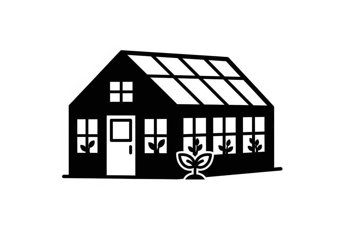 Greenhouse Growth Silhouettes, an Illustration by hafijul (Photo 6 of 14)