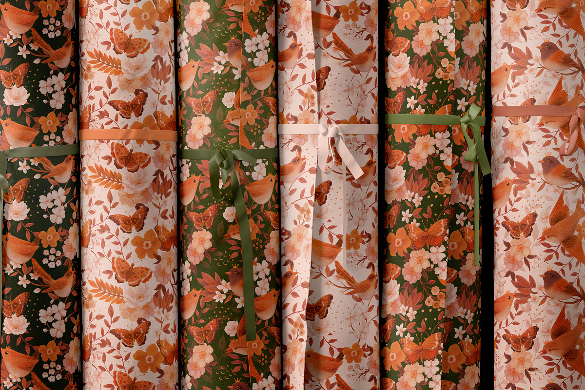 Magic Garden elements and patterns, a Pattern Graphic by Tiger and Flower (Photo 18 of 19)