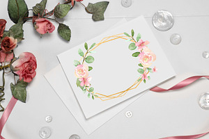 Frames & Wreaths Clipart -Allure Set