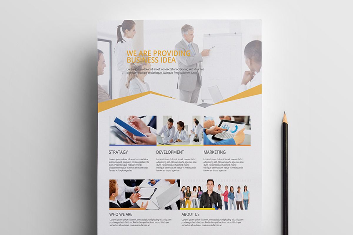 Flyer, a Flyer Template by frameum (Photo 1 of 2)