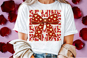 Be Mine Valentine Coquette Heart PNG, an Illustration by Libby Wishes (Thumbnail 6 of 6)