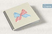 Coquette Bow 4th of July Clipart, a Decorative Illustration by creationsbyapuruh (Thumbnail 3 of 8)