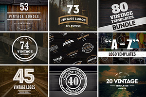 MEGA BUNDLE 1100 Logos & Badges